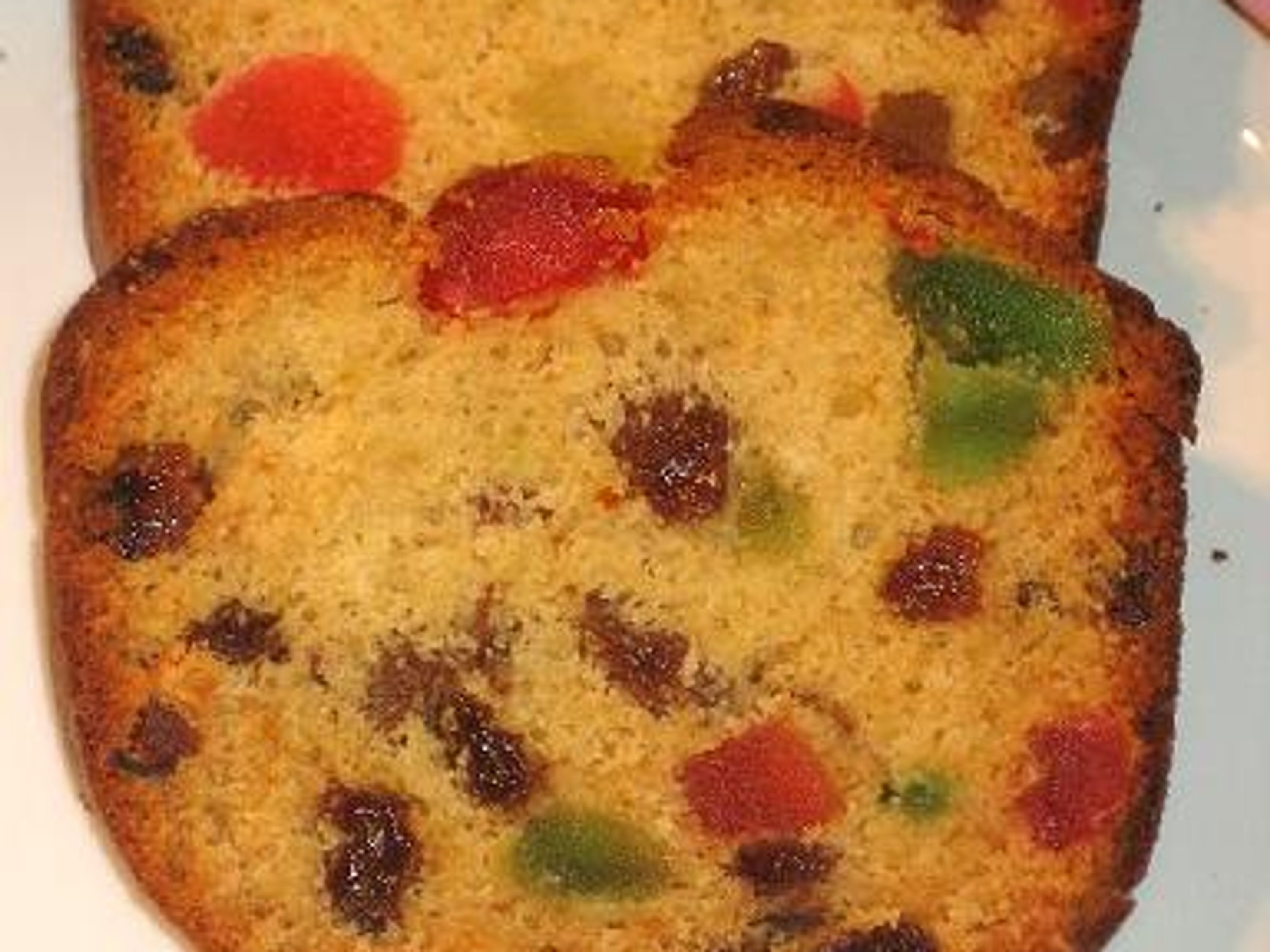 Cake aux fruits confits sans alcool