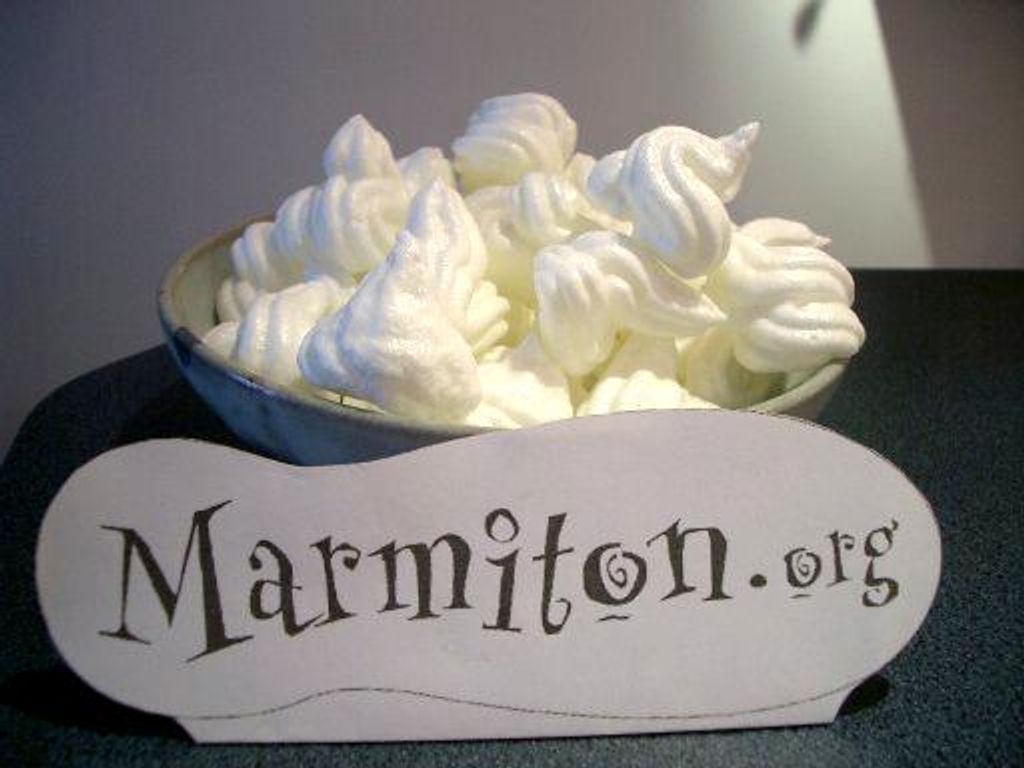 Meringue ultrafacile Recette de Meringue ultrafacile Marmiton