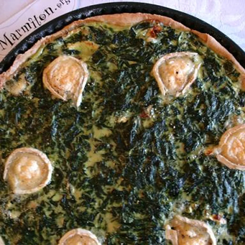 Tarte Chèvre épinards Recette De Tarte Chèvre épinards Marmiton
