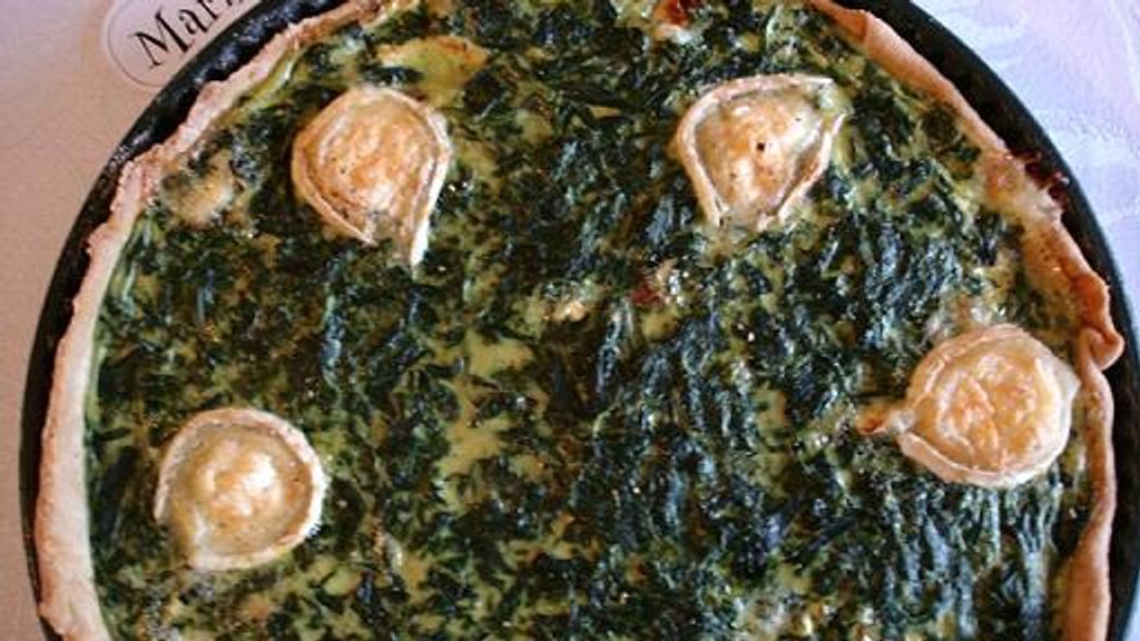 Tarte Chevre Epinards Recette De Tarte Chevre Epinards