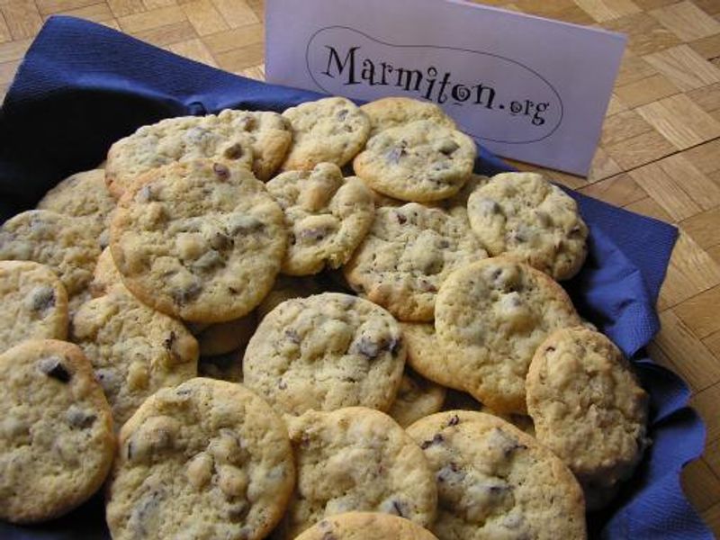 Cookies Au Chocolat Recette De Cookies Au Chocolat Marmiton