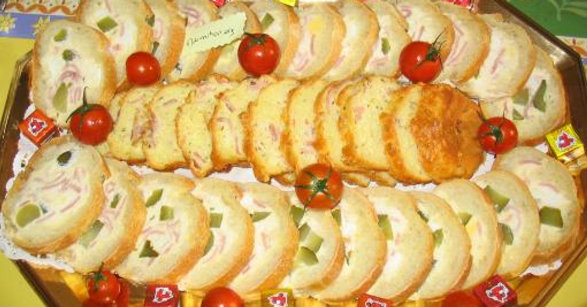Baguette fourrée au saint moret et au jambon : recette de Baguette