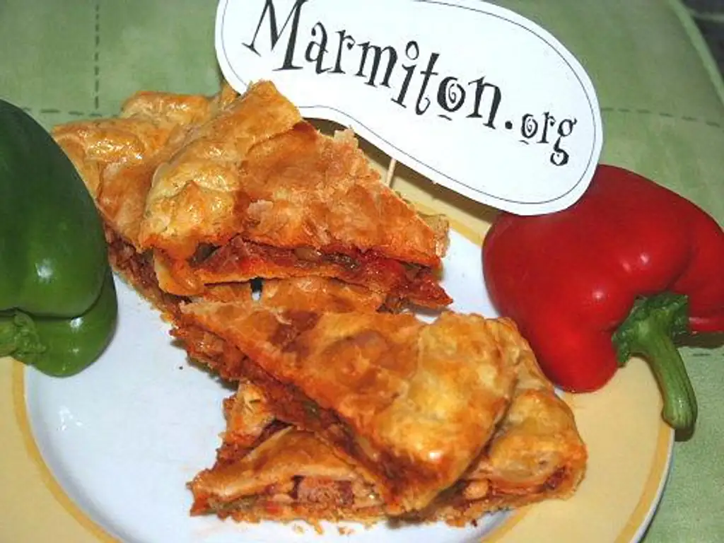 koka ( tourte à l'espagnole )