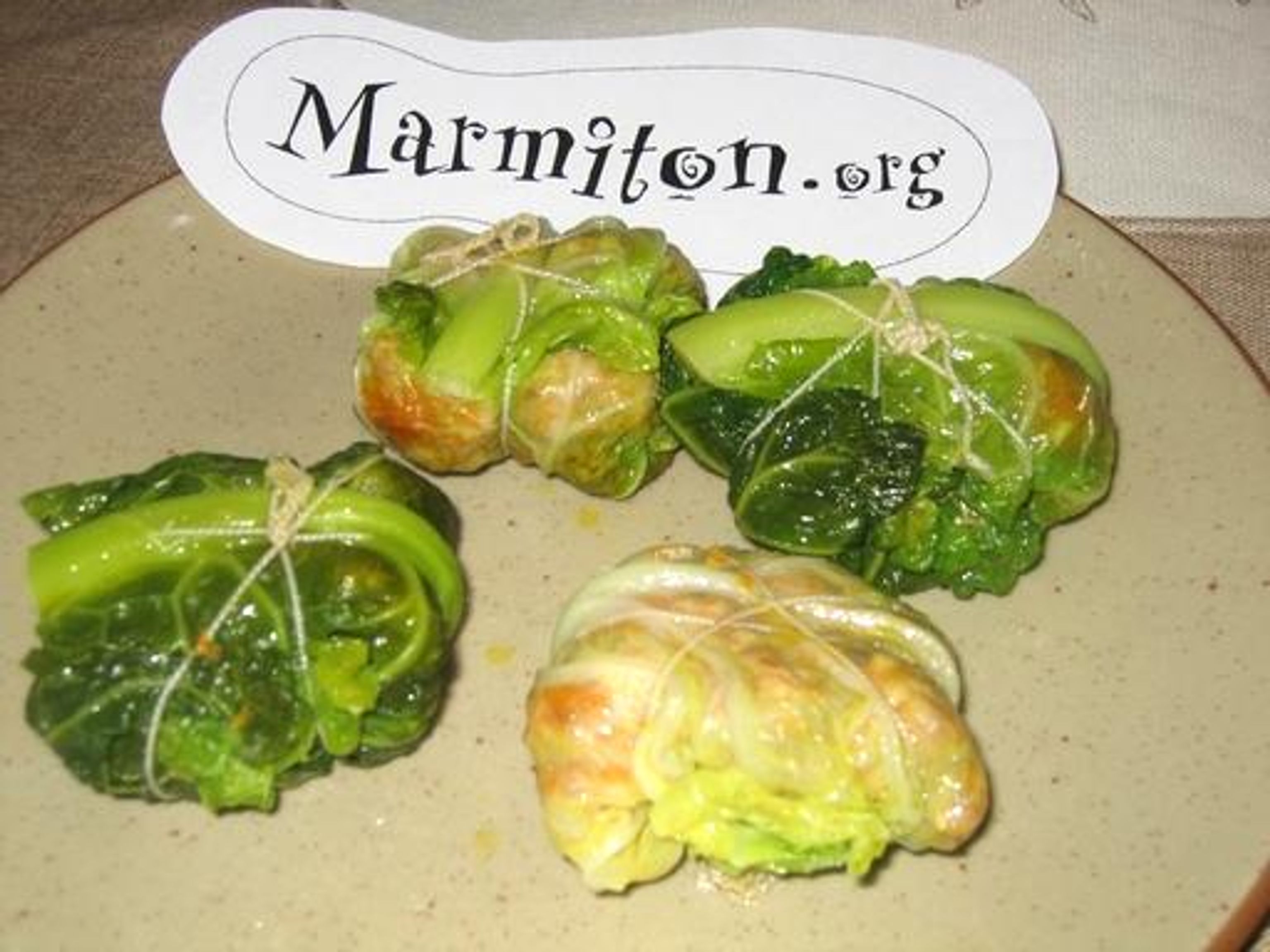 Feuilles de chou farcies Recette de Feuilles de chou farcies Marmiton