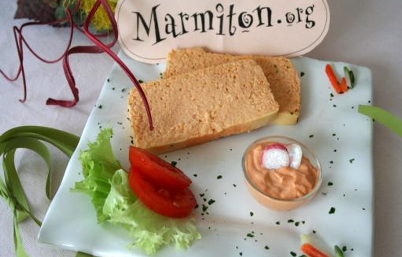 Terrine de lotte à l'américaine Recette de Terrine de lotte à l