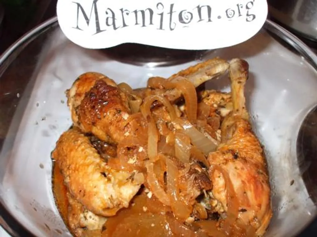 poulet en sauce (à la haïtienne)
