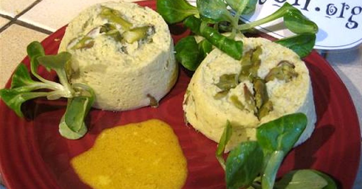 Flans d'asperges acidulés recette de Flans d'asperges acidulés