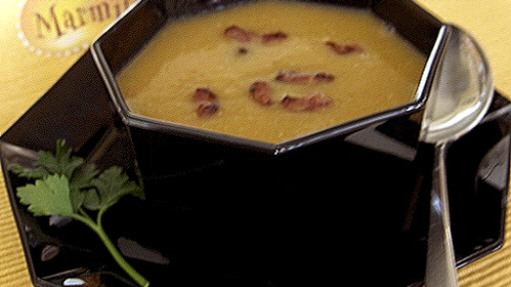 Soupe au chou de Savoie et lardons