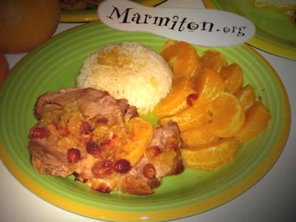 porc aux agrumes
