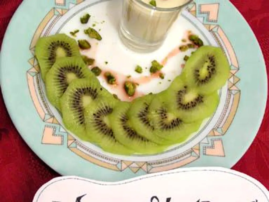 panna cotta à l'eau de rose