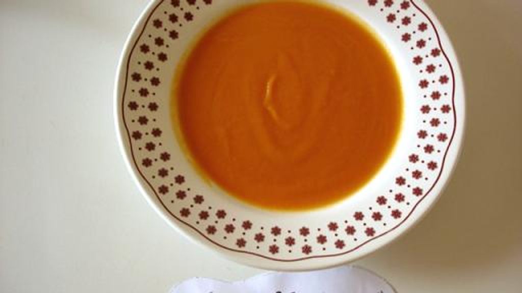Velouté de carottes au curry