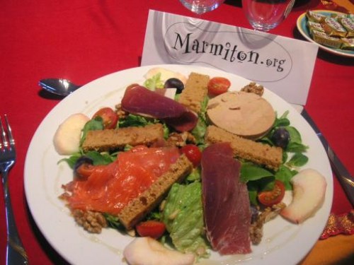 Salade de Noël : Recette de Salade de Noël - Marmiton