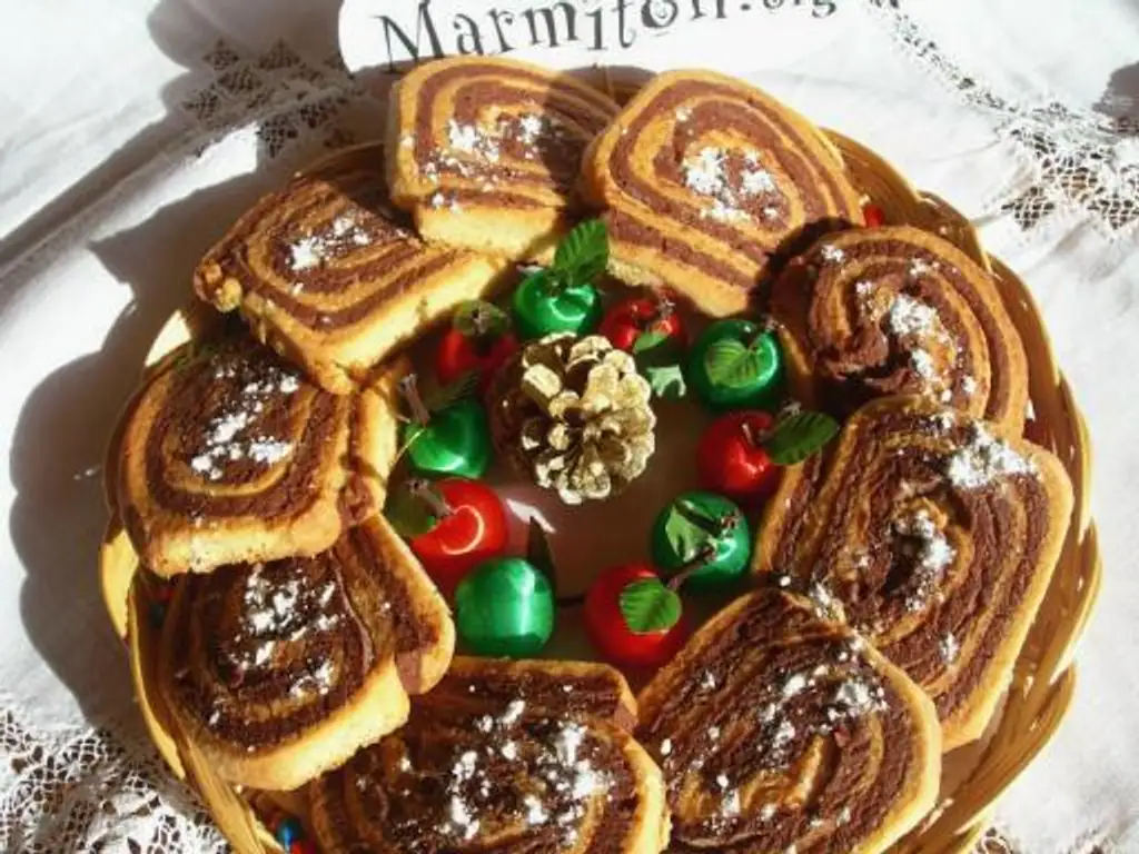 rueditas de chocolate de mamita (biscuits roulés d'uruguay)