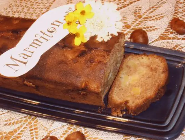 Gâteau aux pommes à la farine de châtaigne : recette de Gâteau aux