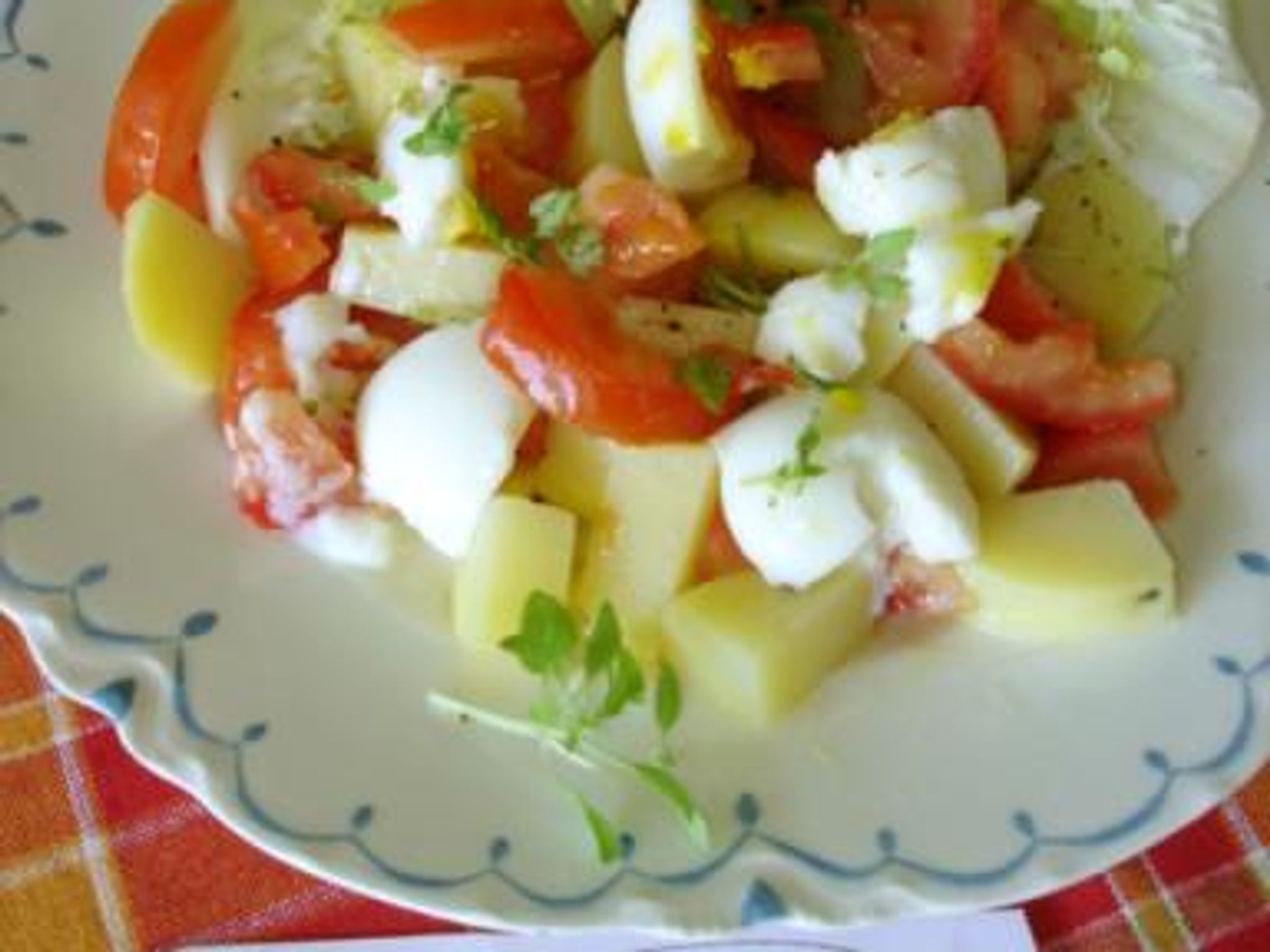 Salade Toute Simple Au Basilic : Recette De Salade Toute Simple Au ...