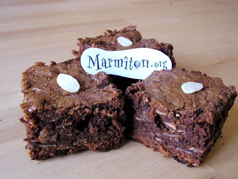 Pave Au Chocolat Aux Amandes Effilees Recette De Pave Au Chocolat Aux Amandes Effilees