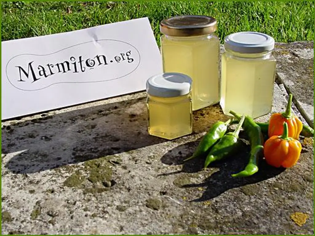 gelée de piments de zabelle