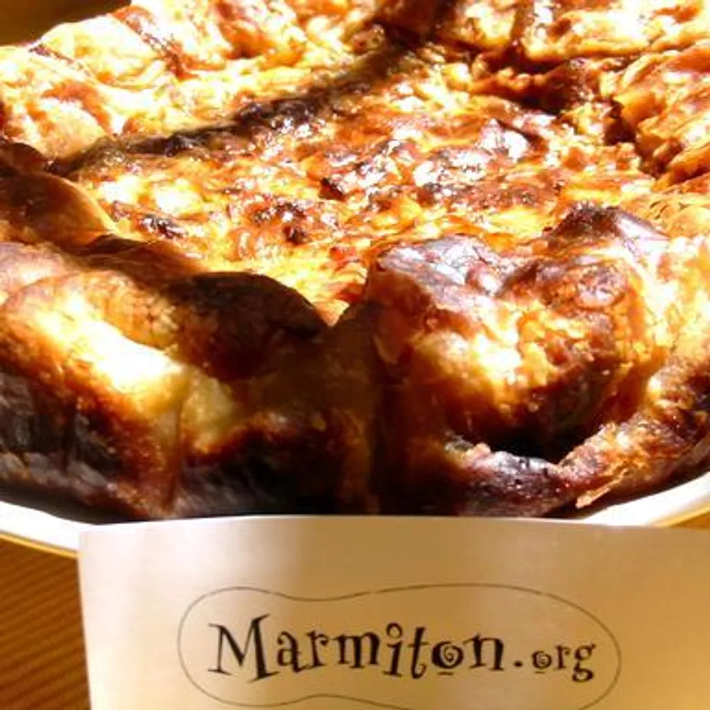 Tarte à l'oignon et jambon-image