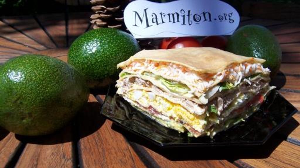 Gateau De Crepes De La Mer