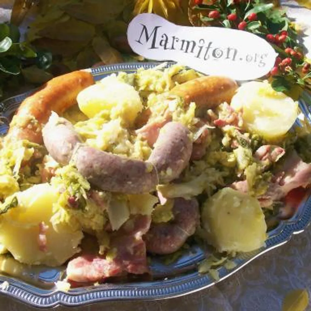 Saucisses au chou vert-image