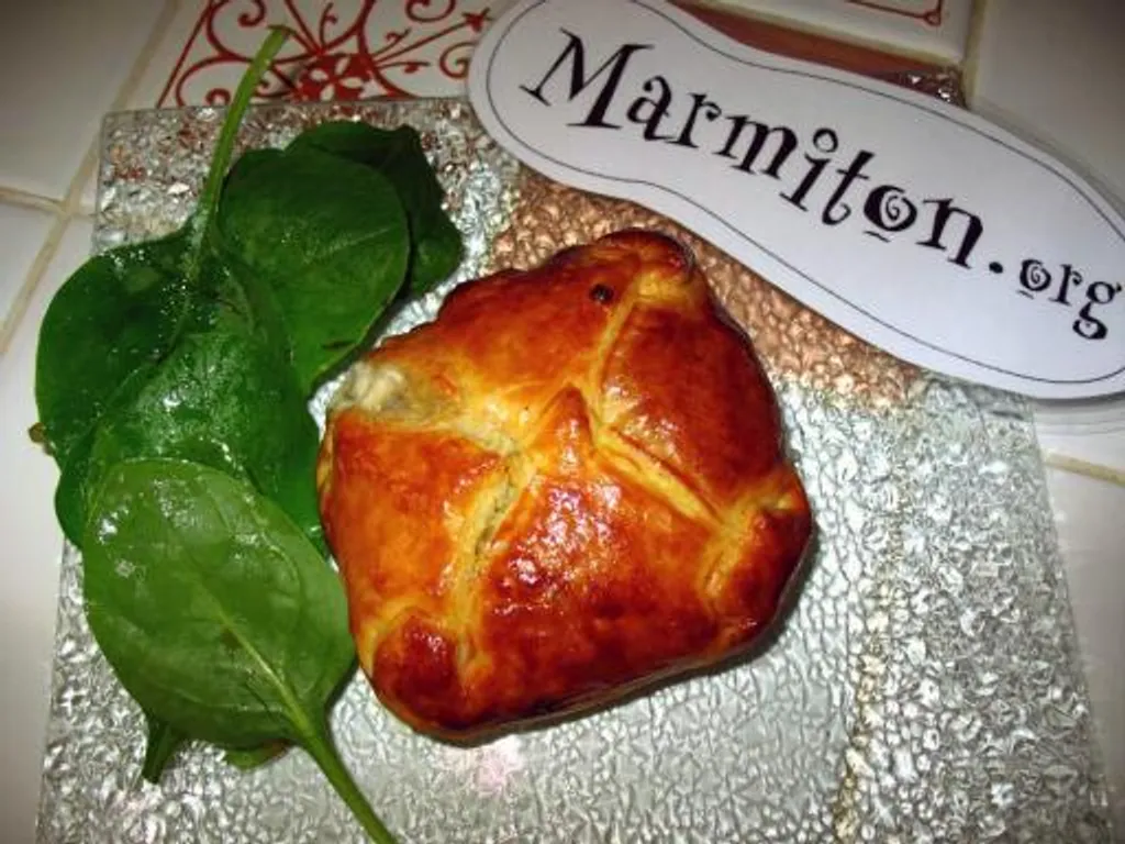 feuilleté aux poireaux et au chèvre