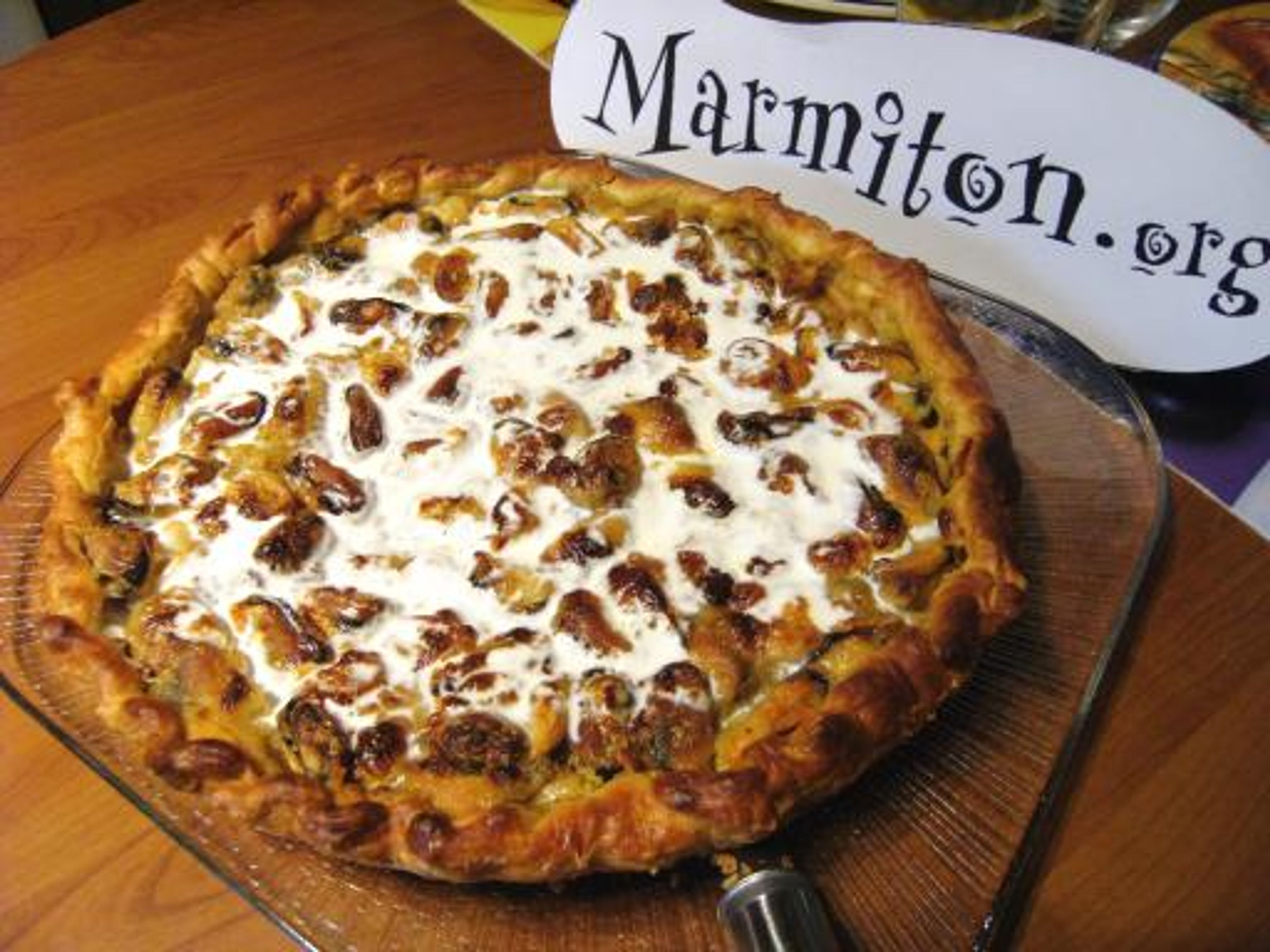 Tarte aux fruits de mer rapide de colette Recette de Tarte aux fruits de mer rapide