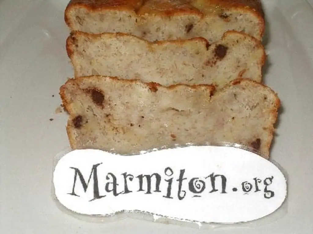 gâteau léger et moelleux à la banane