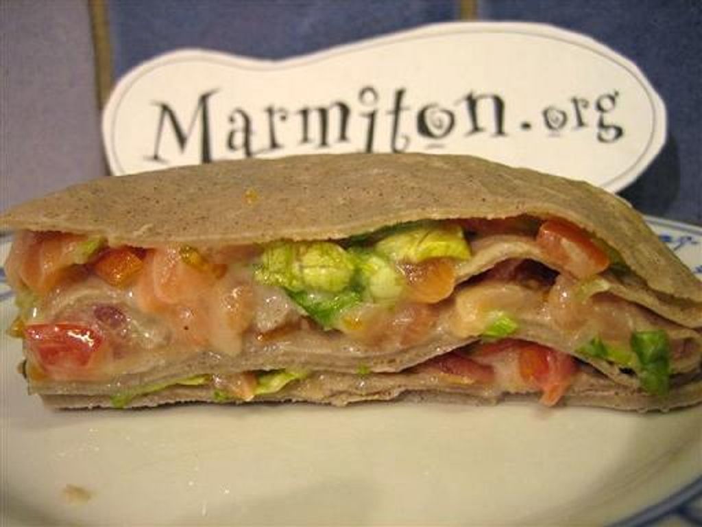 Recette Sarrasin Marmiton Galettes de sarrasin au saumon : Recette de Galettes de sarrasin au