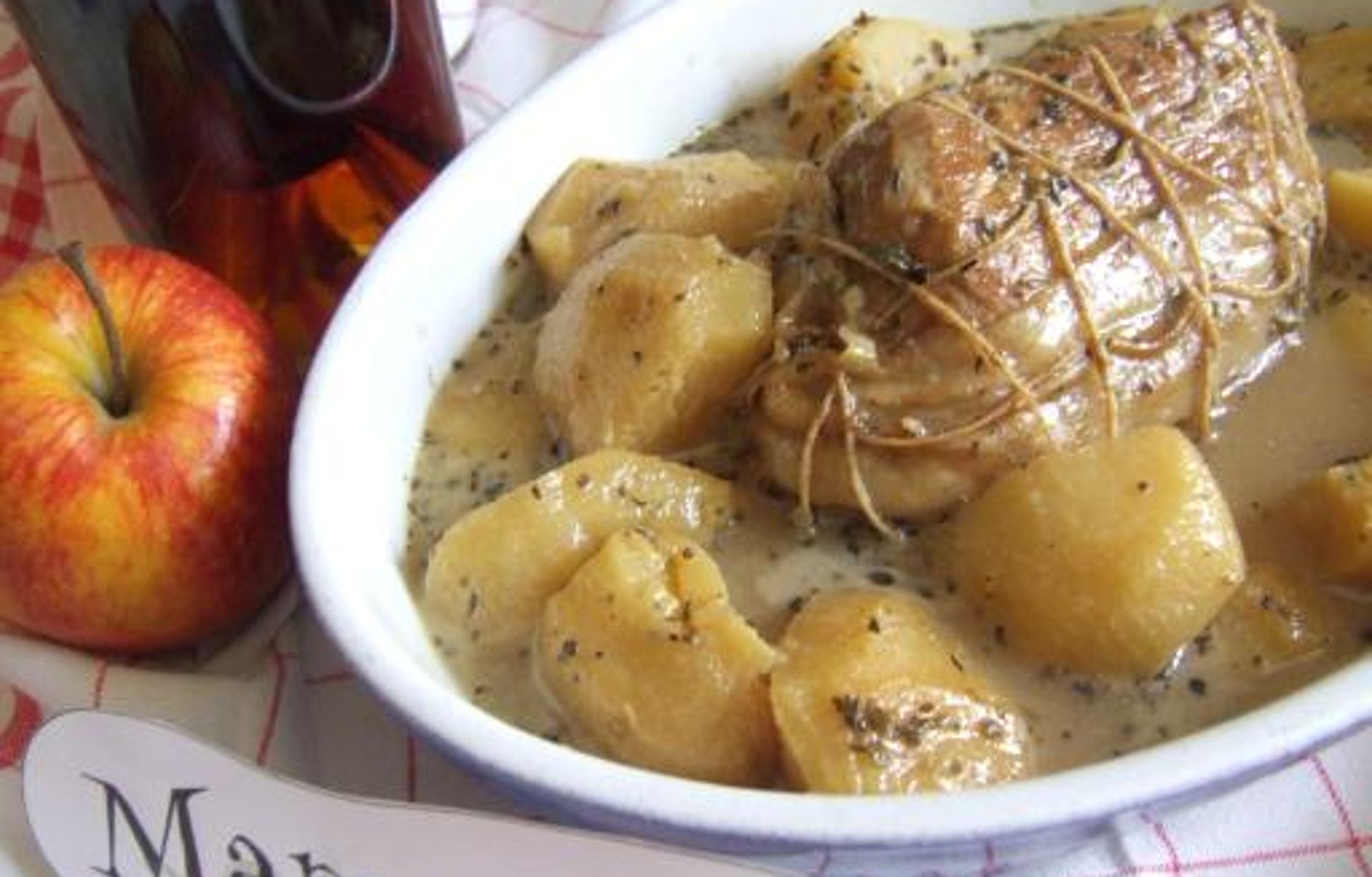 Rôti de veau normand : Recette de Rôti de veau normand - Marmiton