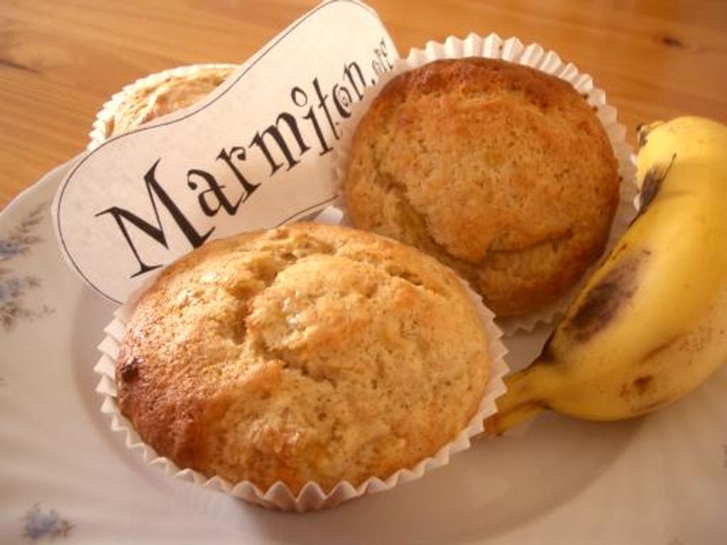 Muffins à la banane faciles : Recette de Muffins à la banane faciles