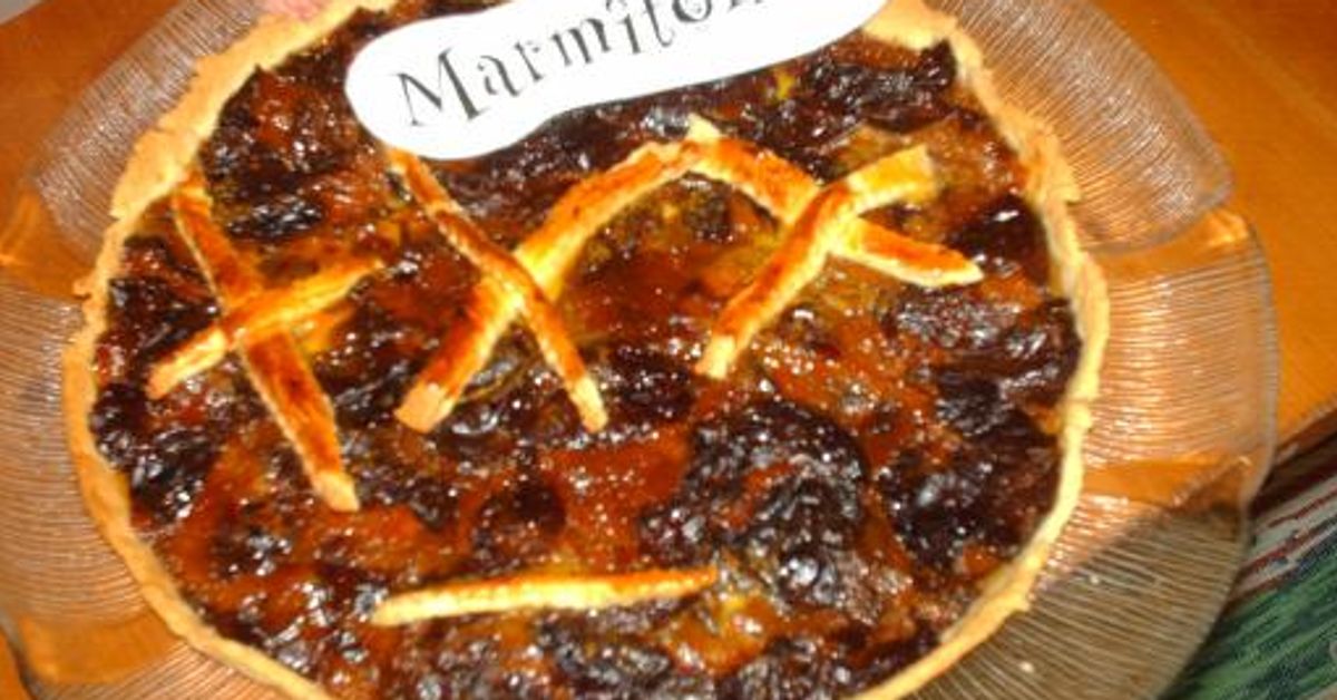 Tarte des Noces (Tarte aux pruneaux de l'ile d'Yeu) recette de Tarte