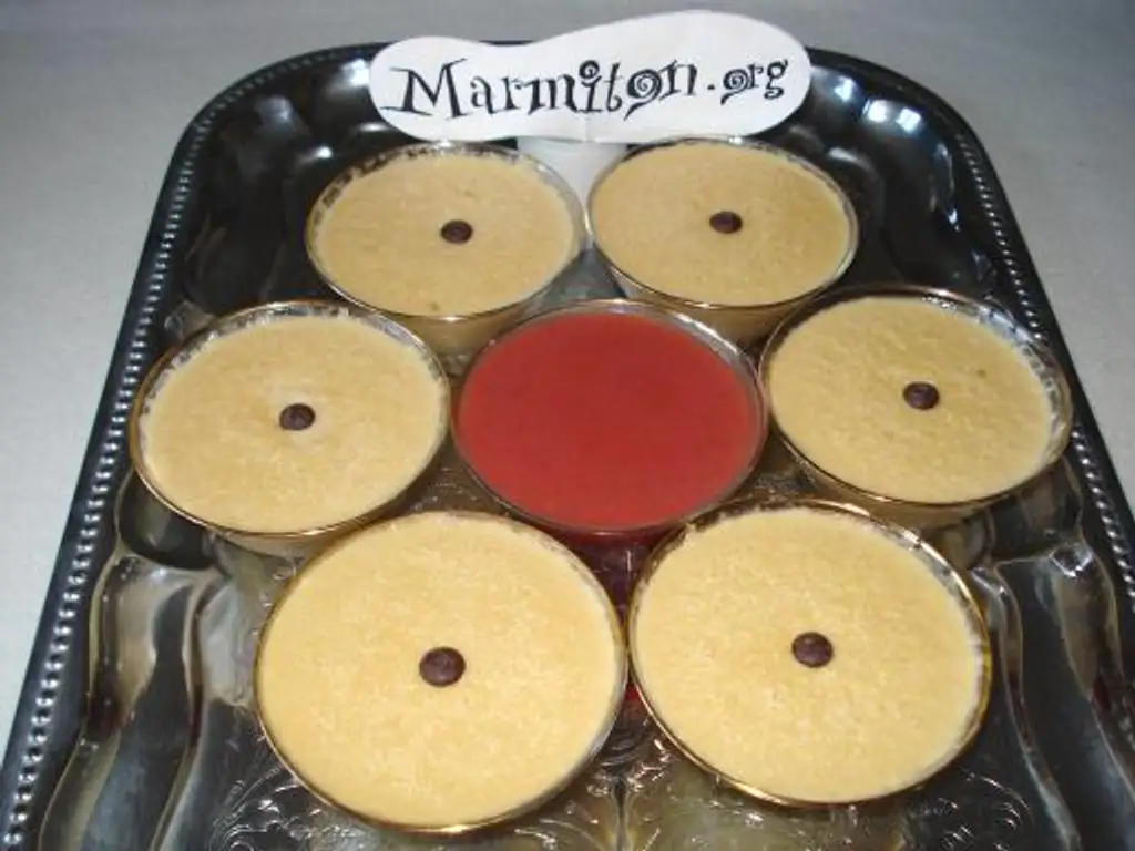 panacotta à la noix de coco