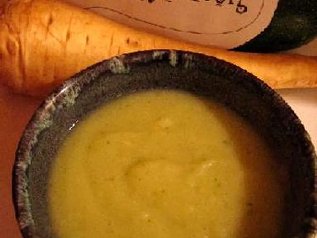 velouté de panais et de courgettes