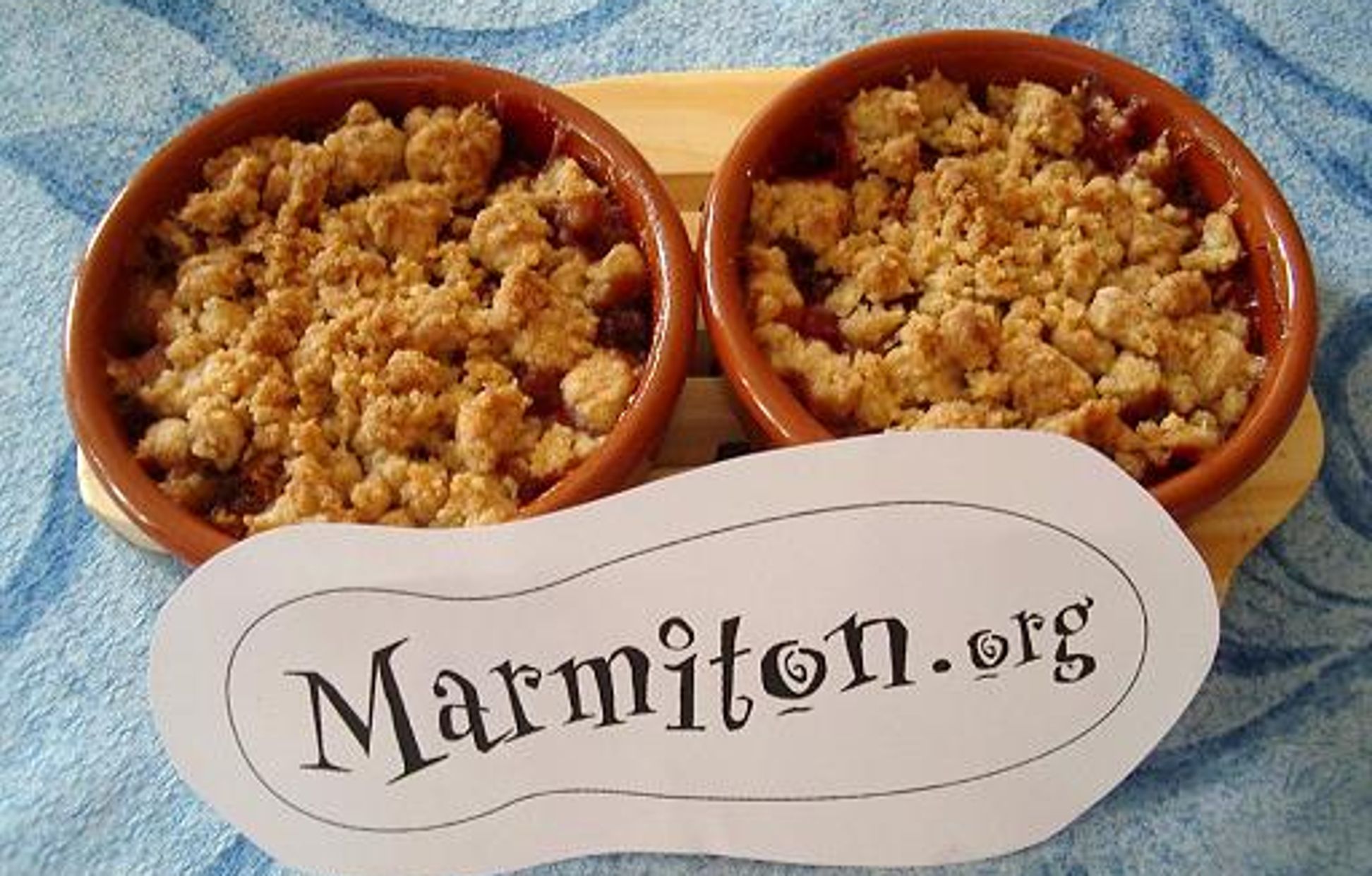 Crumble aux nectarines Recette de Crumble aux nectarines Marmiton