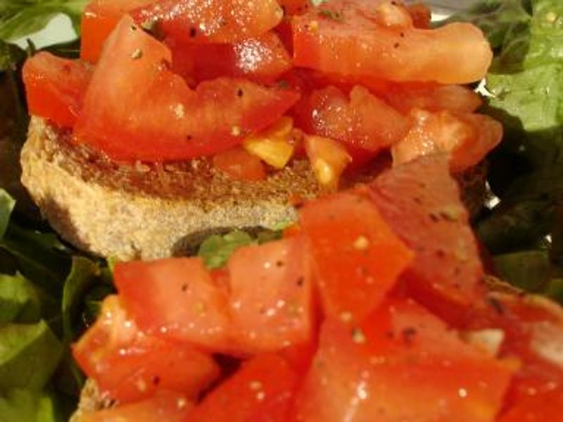 Salade De Tomates A La Napolitaine Recette De Salade De Tomates