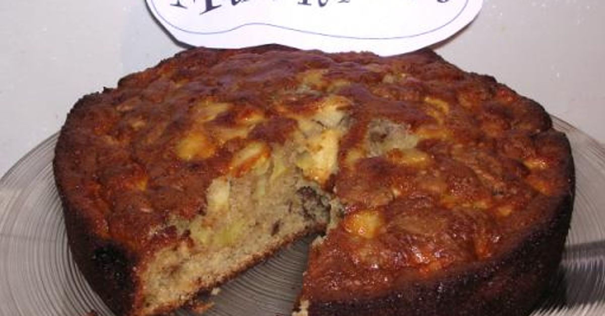 Gâteau Aux Pommes Et Aux Noix De Mon Enfance! : Recette De Gâteau Aux ...