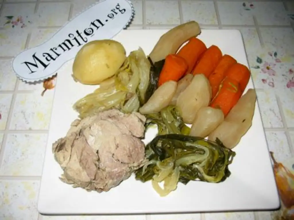 pot au feu de dinde