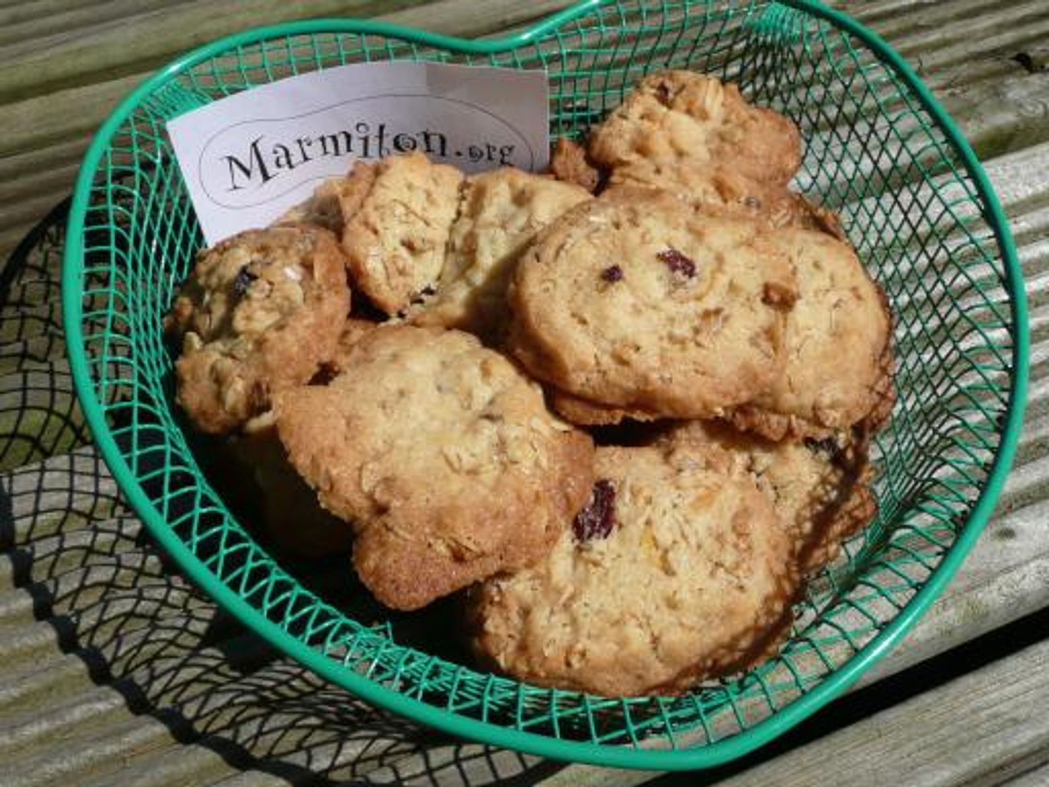 Cookies au muesli : Recette de Cookies au muesli - Marmiton