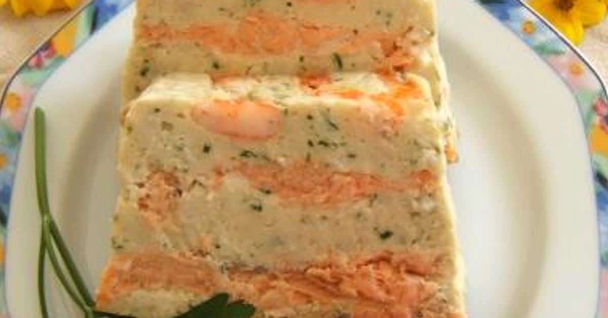 Terrine de saumon et julienne recette de Terrine de saumon et julienne