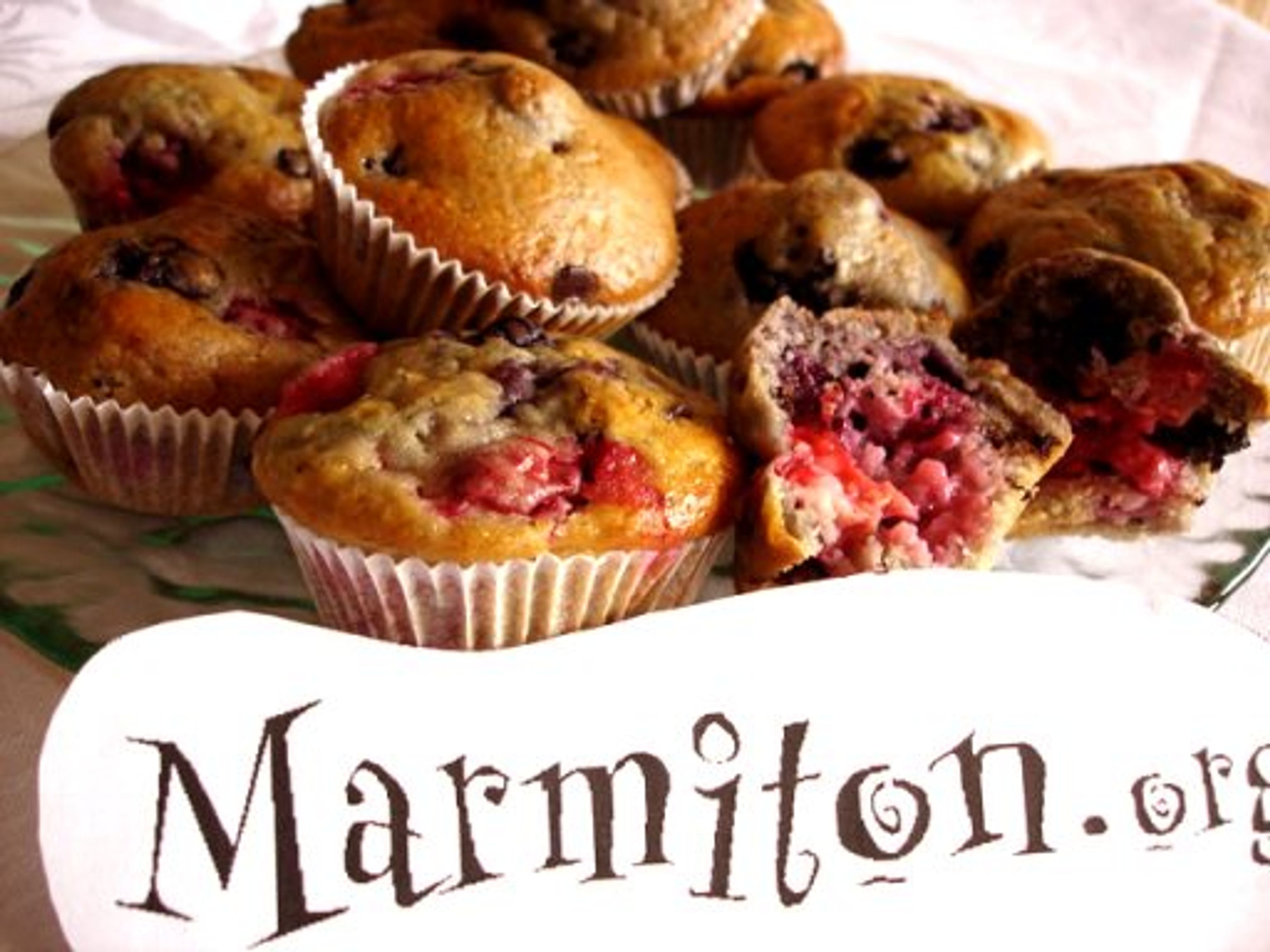 Muffins Aux Fruits Rouges Recette De Muffins Aux Fruits Rouges Marmiton