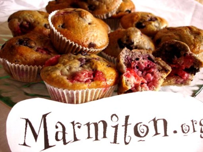 Muffins Aux Fruits Rouges Recette De Muffins Aux Fruits Rouges