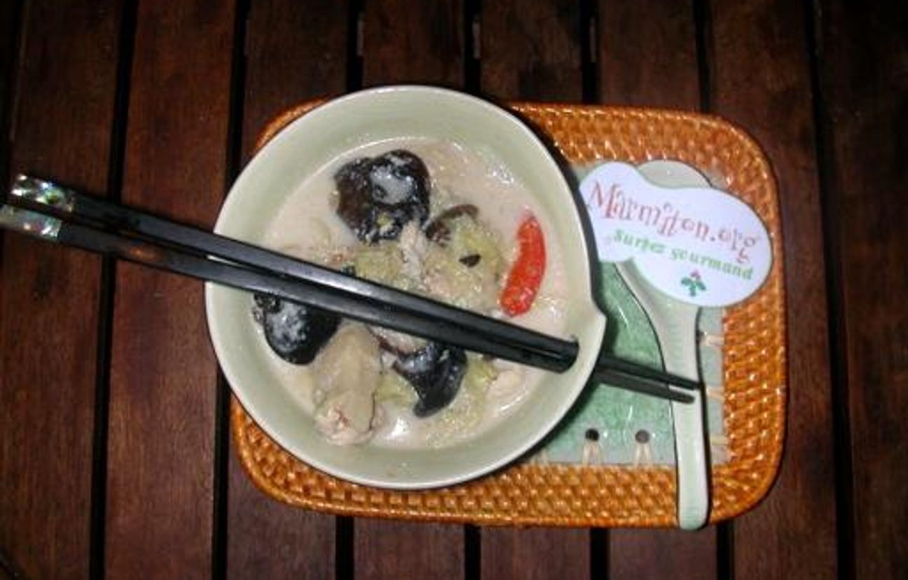 Tom Ka (Soupe de lait coco) : Recette de Tom Ka (Soupe de lait coco