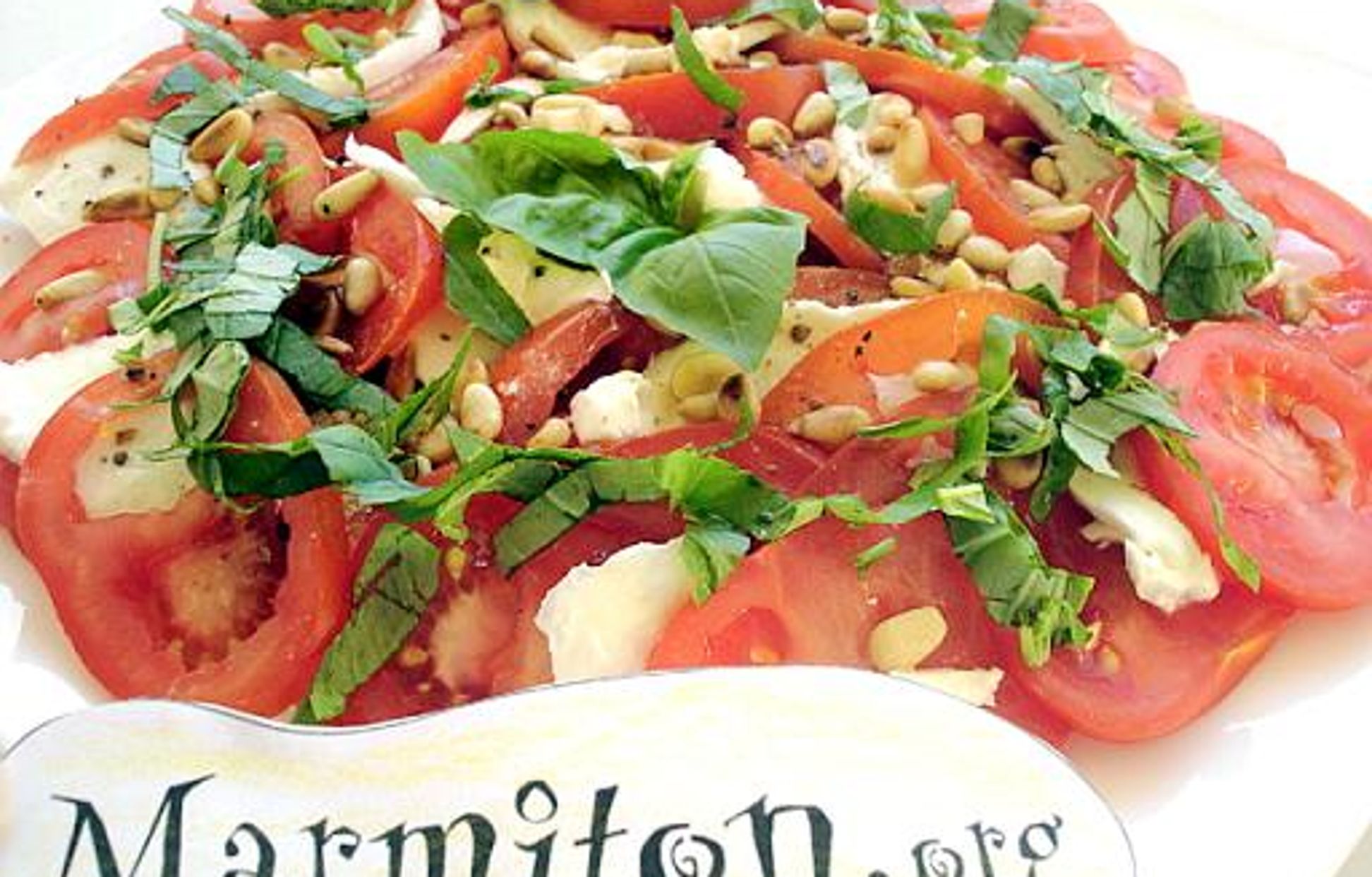 Salade De Tomates Et De Mozzarella Recette De Salade De Tomates Et De Mozzarella Marmiton