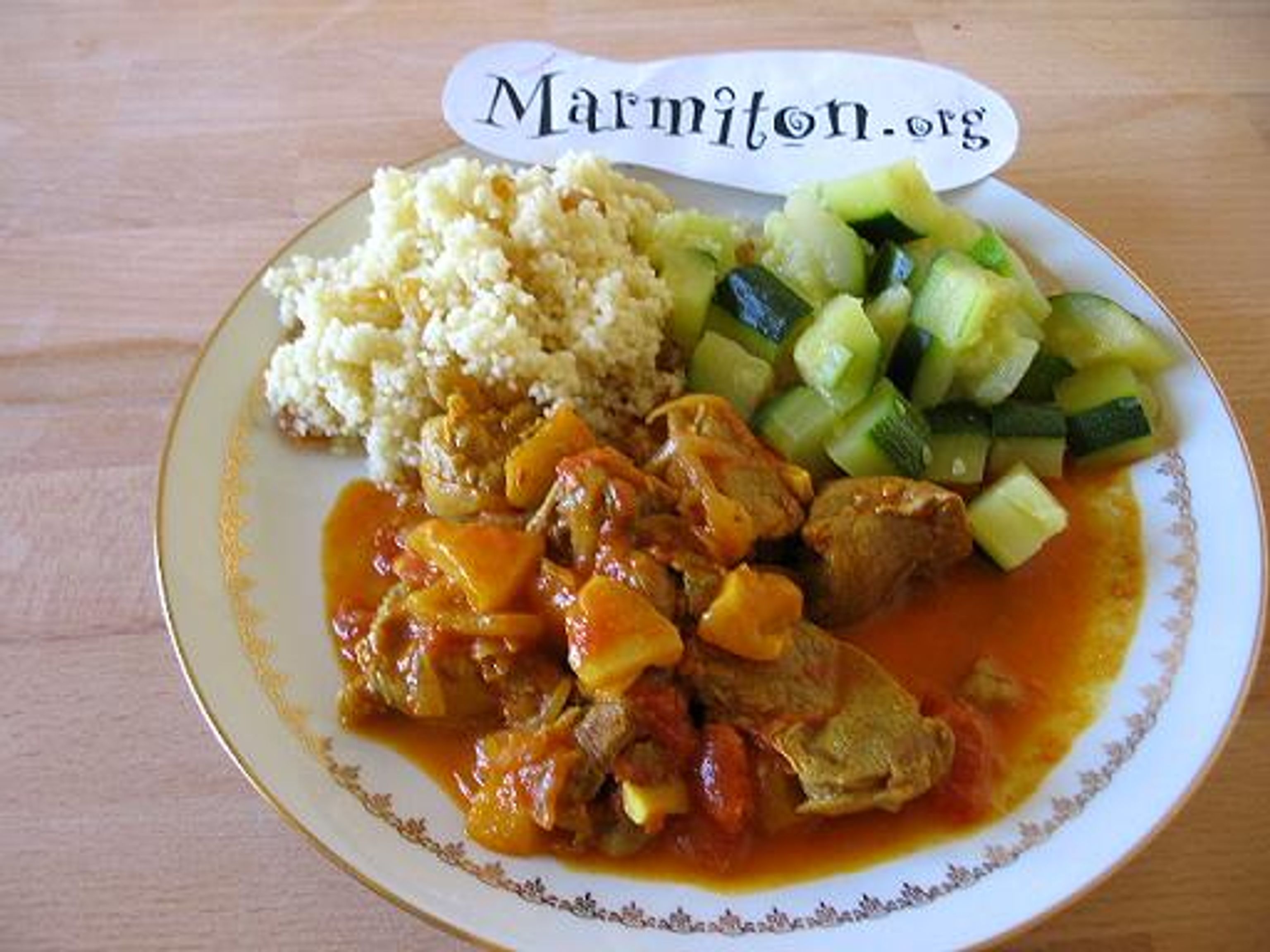 Curry D'agneau Marmiton
