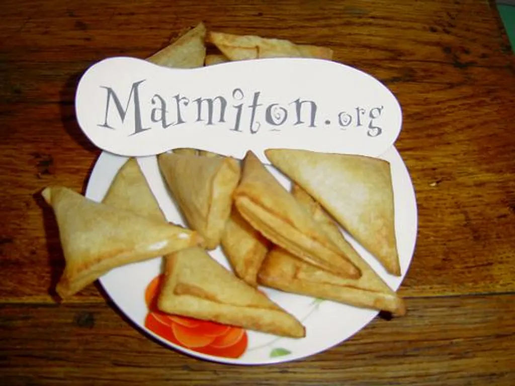 samoussas au jambon gruyère
