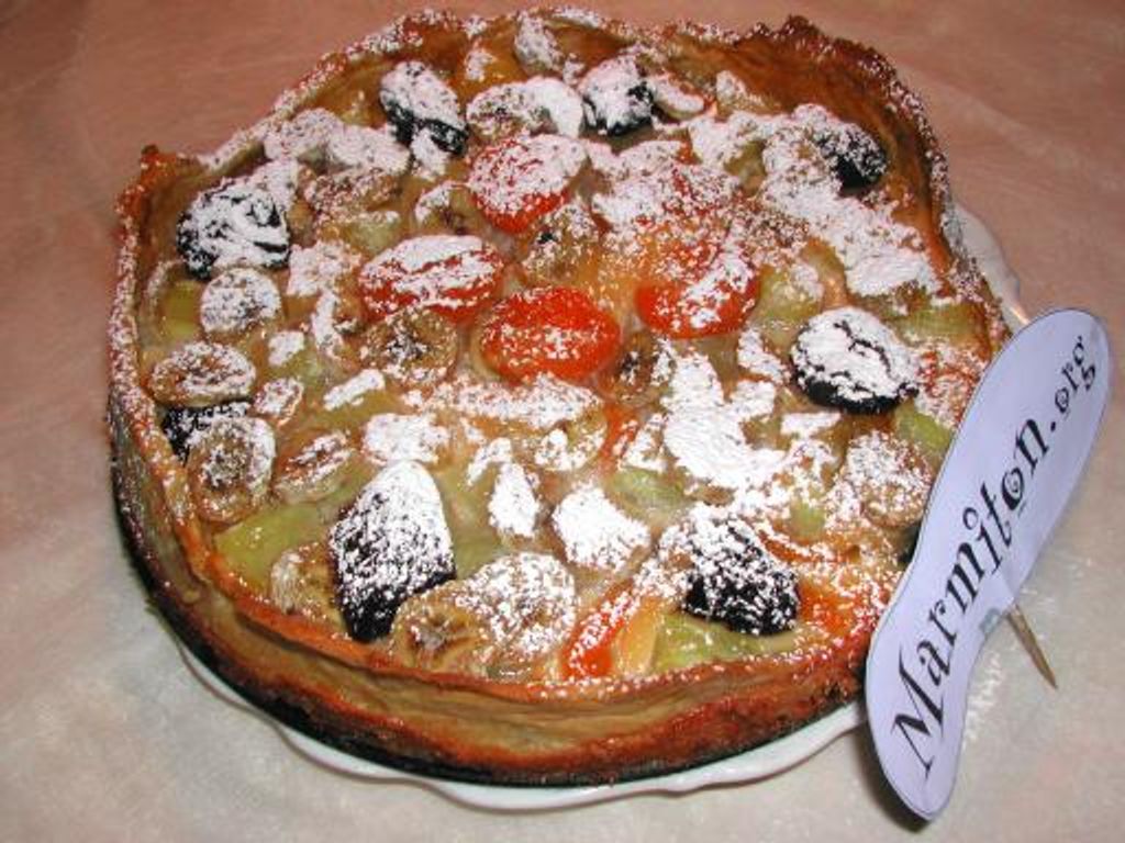 Tourte D'hiver Aux 4 Fruits : Recette De Tourte D'hiver Aux 4 Fruits