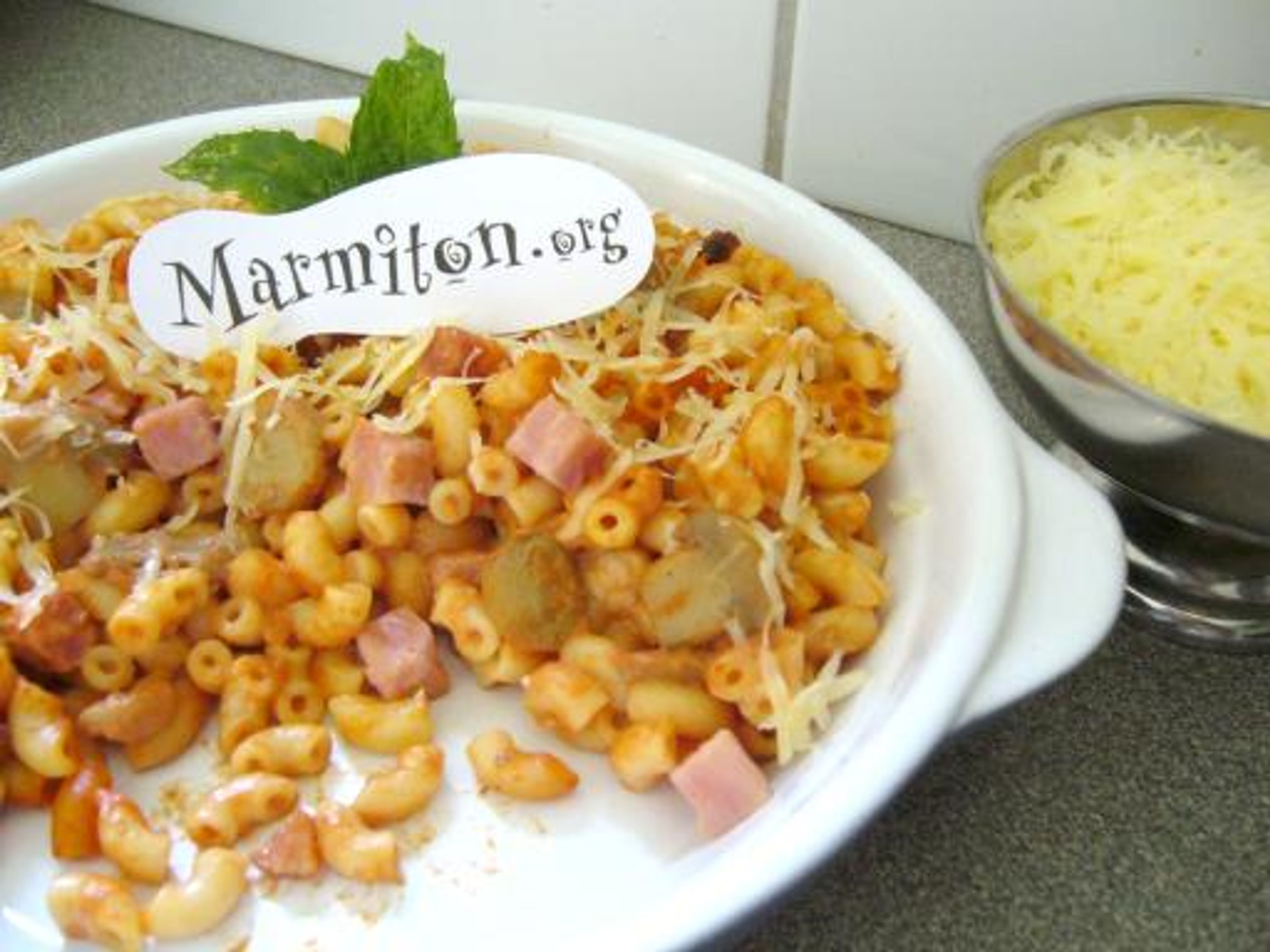 Gratin de pâtes façon timbale milanaise Recette de Gratin de pâtes