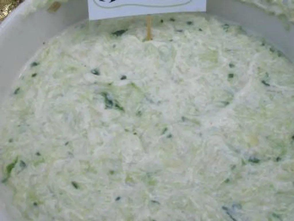 raïta de concombre (inde)