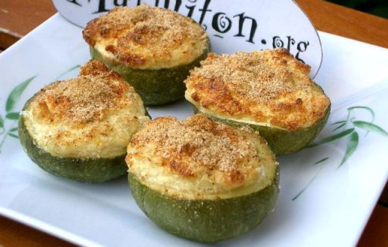 Gratin De Courgettes Farcies Au Fromage Blanc : Recette De Gratin De ...