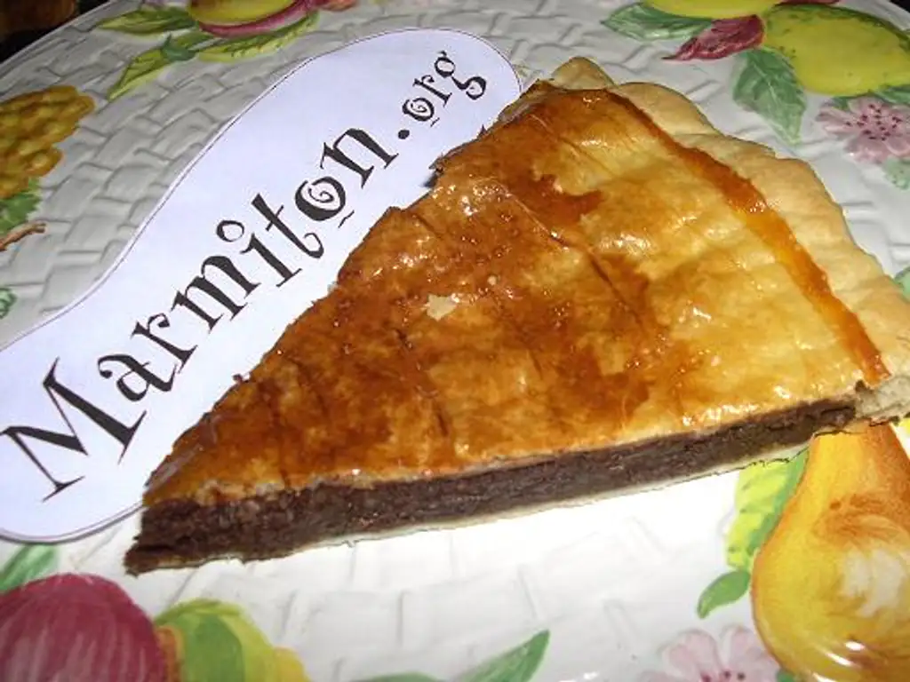 galette des rois au chocolat à l'orange d'elvire